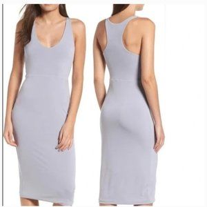 Leith midi bodycon dress